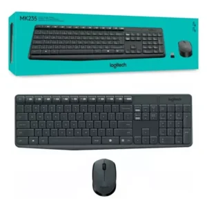 Combo Kit Teclado Y Mouse Inalambrico Logitech Mk235