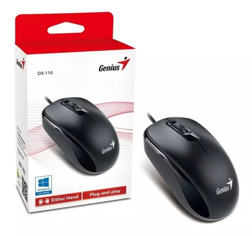 Mouse Optico Genius Dx-110 Con Cable Usb