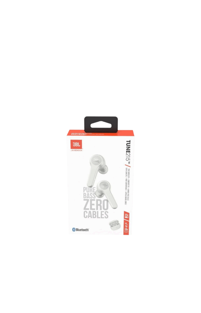 Auriculares In-ear Inalámbricos Jbl Tune 215tws Blanco