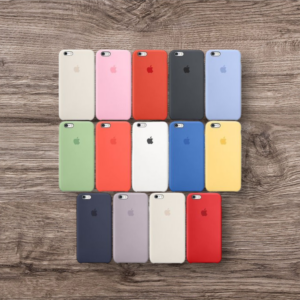 Funda Silicone case iPhone 6/6s varios colores