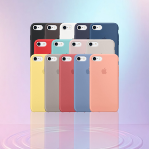 Funda Silicone case iPhone 7/8/SE Varios colores