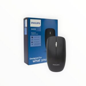 Mouse Philips M424 Bluetooth Inalambrico Usb Color Negro