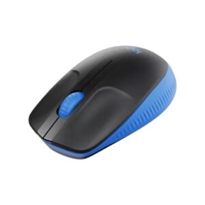 Mouse inalámbrico Logitech M190 azul rojo