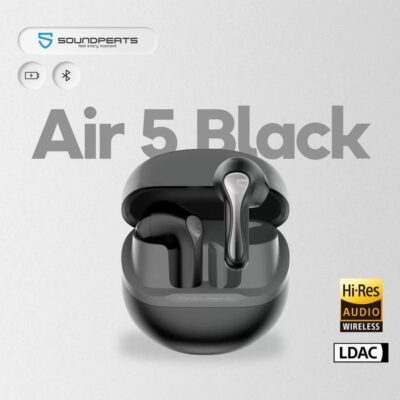 Auriculares Air 5 Soundpeats Bluetooth 5.4 Audio Hi-res Dual