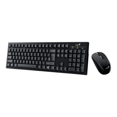 Kit Teclado Mouse Genius Km 8101 Inalámbrico 2.4ghz Numpad Color del mouse Negro Color del teclado Negro