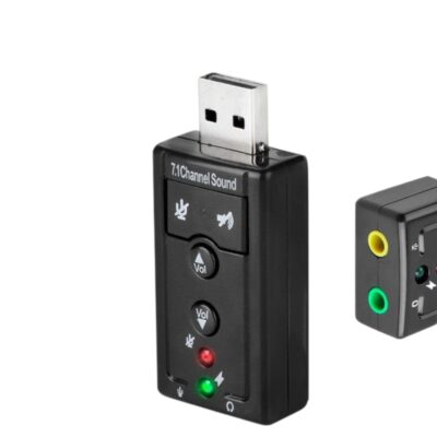 Placa De Sonido Externa Ditron 7.1 Usb 2.0