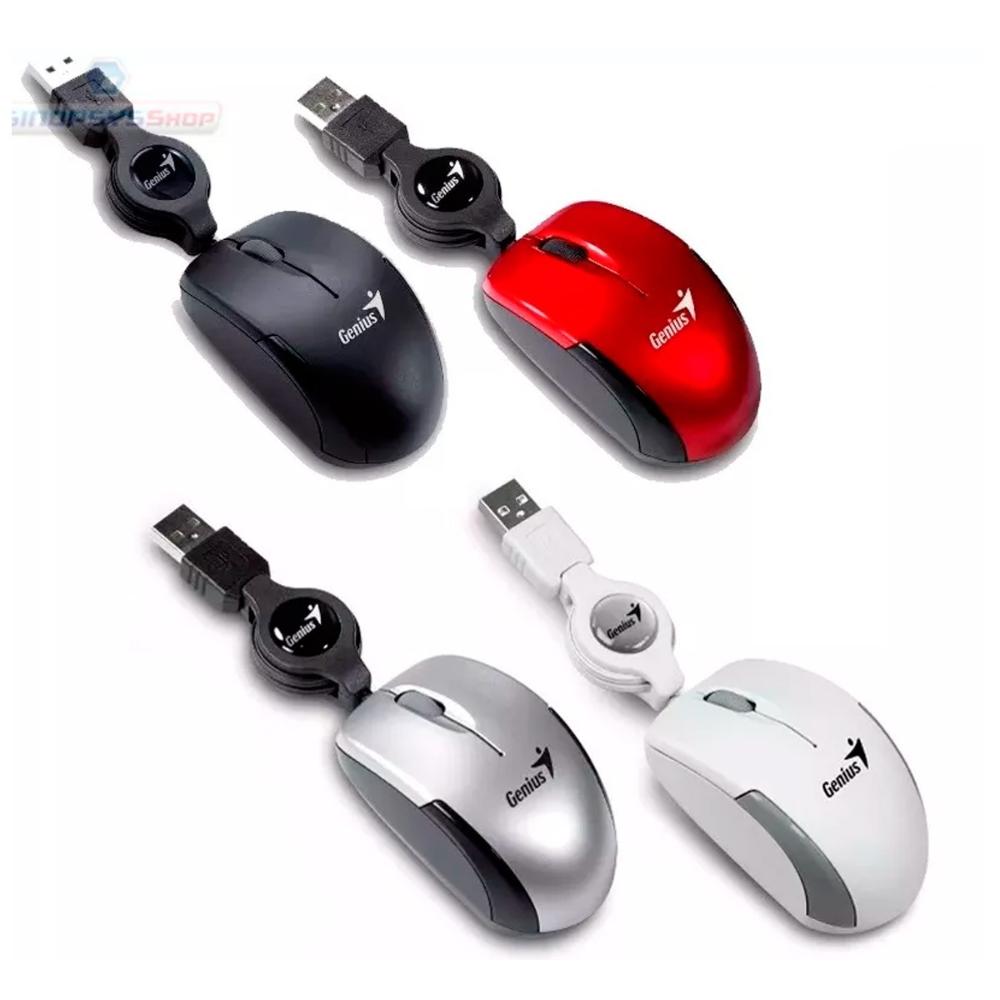 Mouse mini Genius Micro Traveler OTG negro