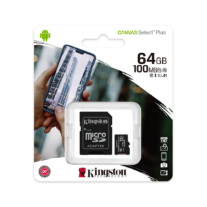 Memoria Kingston Micro Sd 64gb Clase 10 100mbs