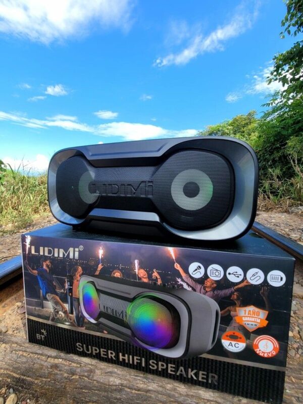 LD-S009AC Parlante Bluetooth Lidimi con Micrófono y Excelente Calidad de Sonido
