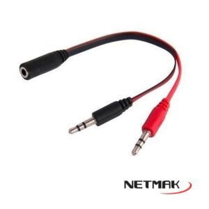 Cable Adaptador de Audio NM-C50 Netmak
