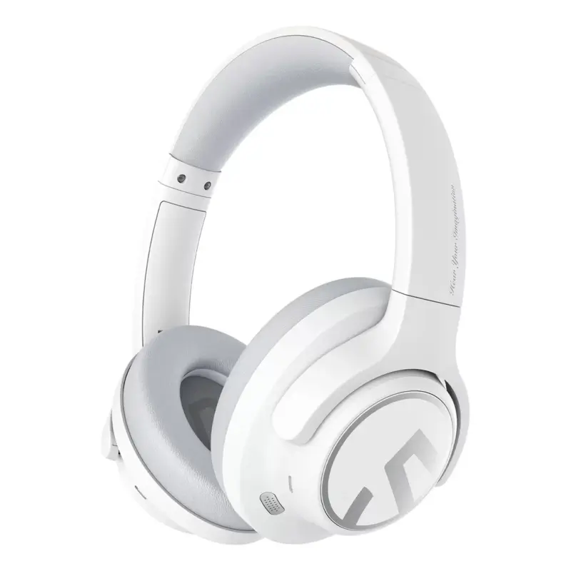 Auriculares Inalambricos Soundpeats Space Cancelacion Ruido Color negro y blanco