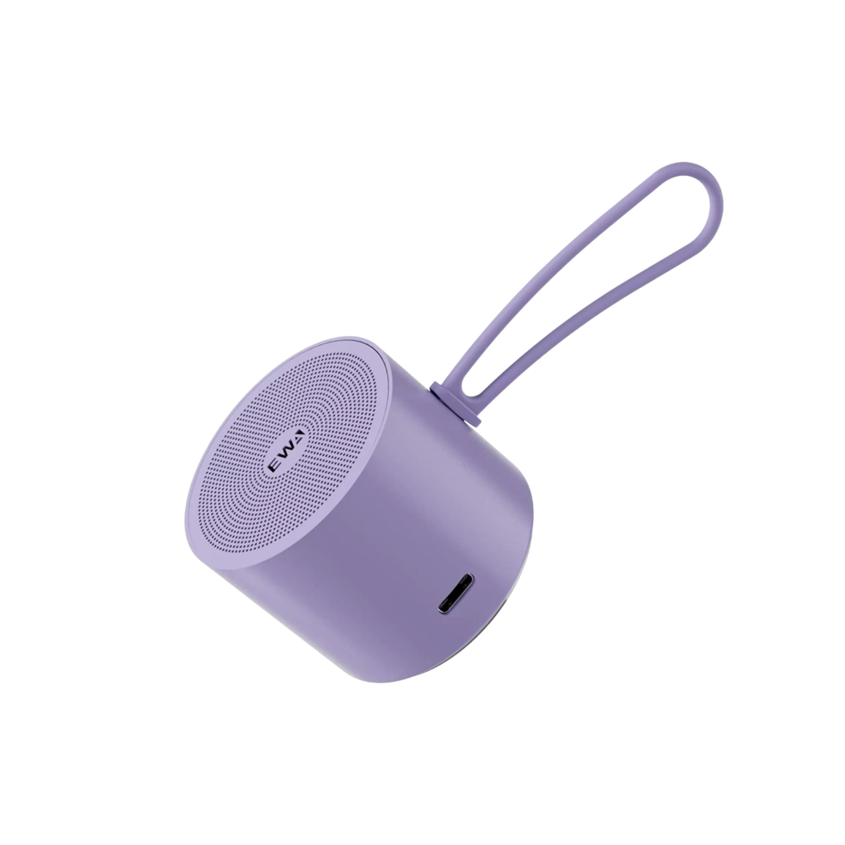 Mini Parlante Bluetooth Portátil Ewa A127 Violeta y negro