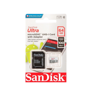 Memoria Micro Sd 64Gb Sandisk Ultra Clase 10 100Mb/S