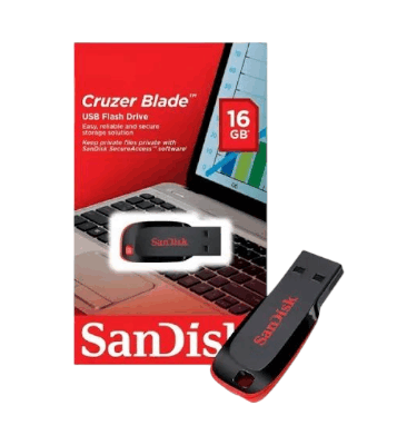 Pendrive SanDisk Cruzer Blade SDCZ50-016G-B35 16GB 2.0 Lisa
