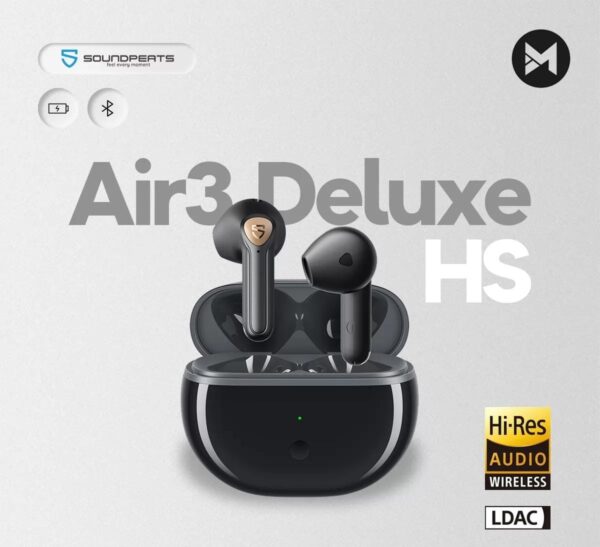Auriculares Inalámbricos Air3 Deluxe Hs Soundpeats Hi-res Color negro blanco - Imagen 3