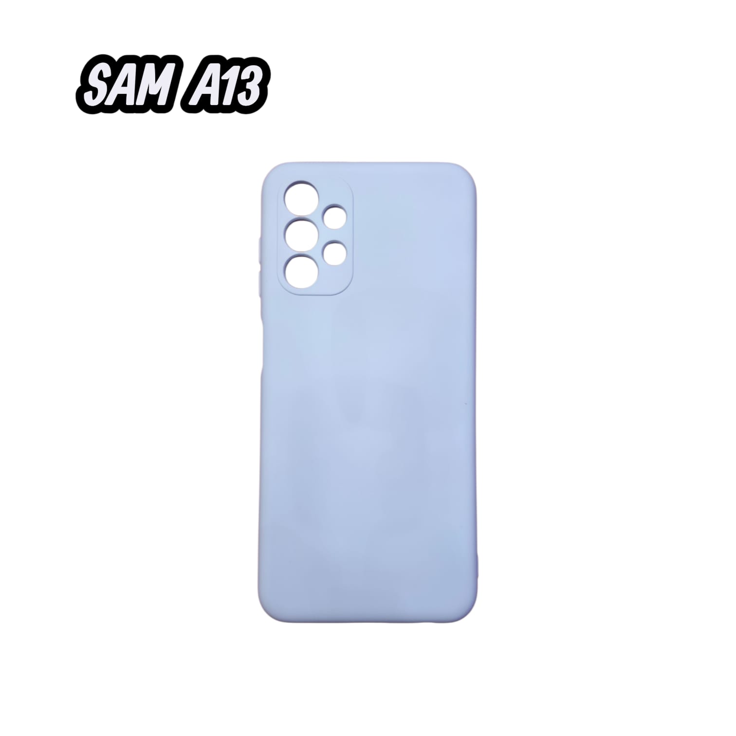 FUNDA SILICONA PARA SAMSUNG A13 VARIOS COLORES