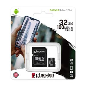 Memoria Kingston Micro Sd 32gb Clase 10 100mbs