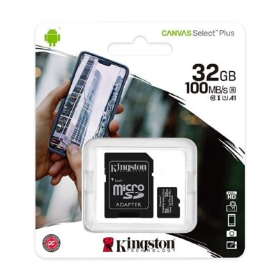 Memoria Kingston Micro Sd 32gb Clase 10 100mbs