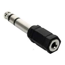 Adaptador De Plug 6,3mm(m) A Plug 3,5mm(h) -ditron