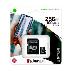 Memoria Kingston Micro Sd 256gb Clase 10 100mbs