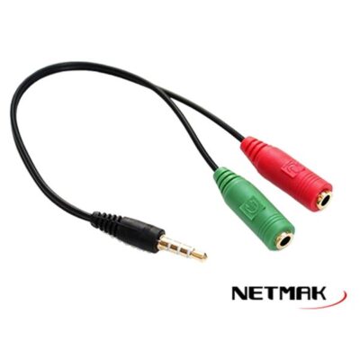 Cable Adaptador de Audio NM-C92 Netmak