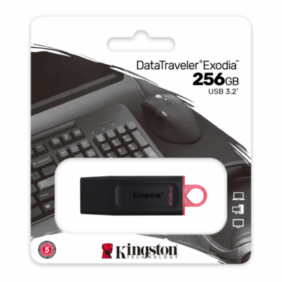 Pendrive Kingston Datatraveler Exodia 256gb Usb 3.2
