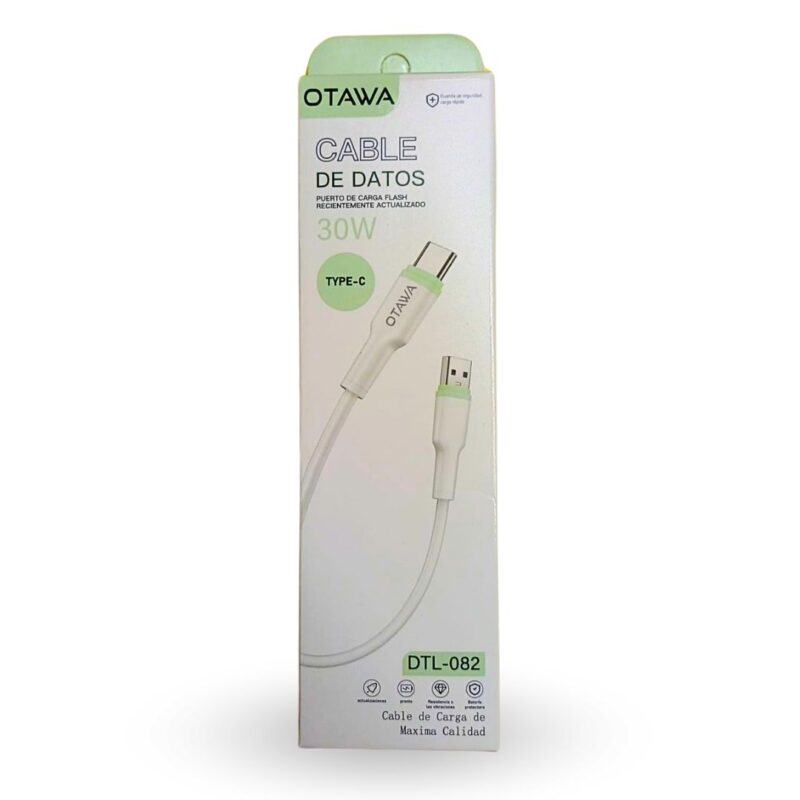 CABLE OTAWA USB A TIPO C 30W