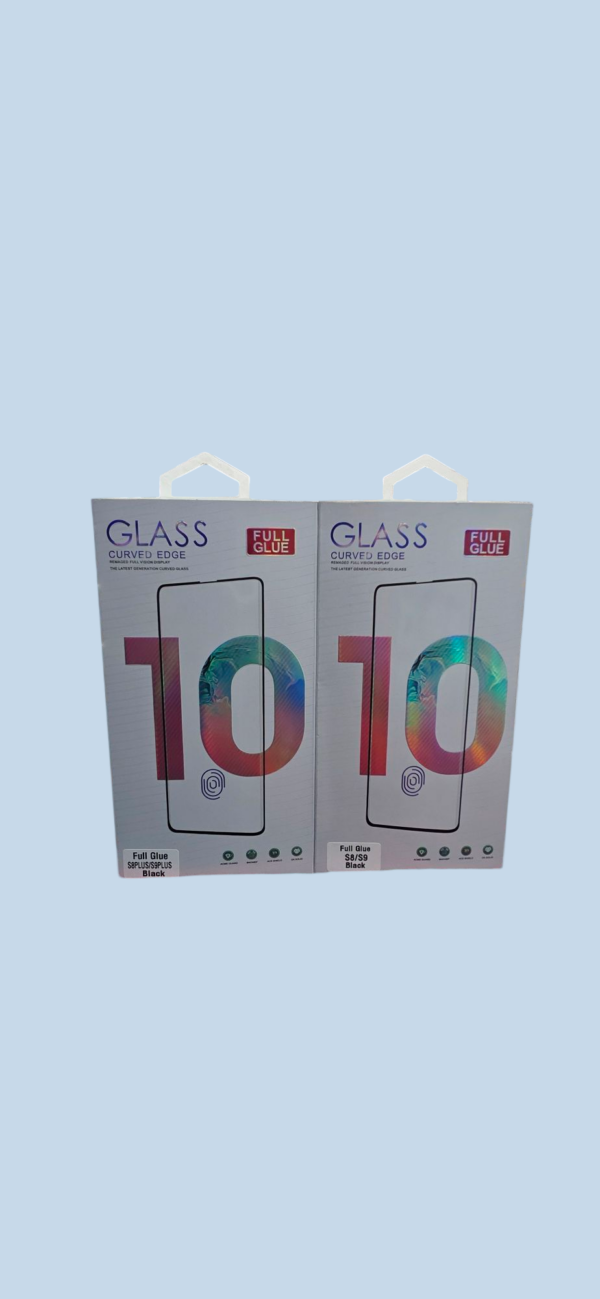 Vidrio Templado Full Glue Con Huella Para Samsung S8plus/s9plus s8/s9