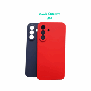 Funda Silicona Case Para Samsung A56+Vidrio