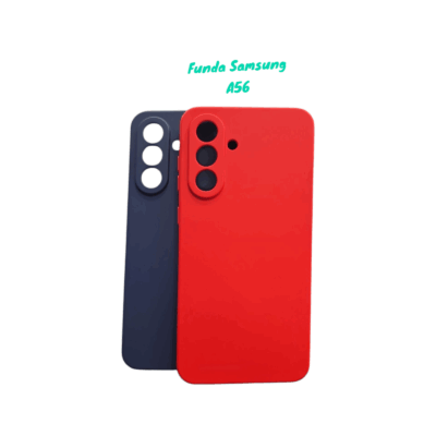 Funda Silicona Case Para Samsung A56+Vidrio