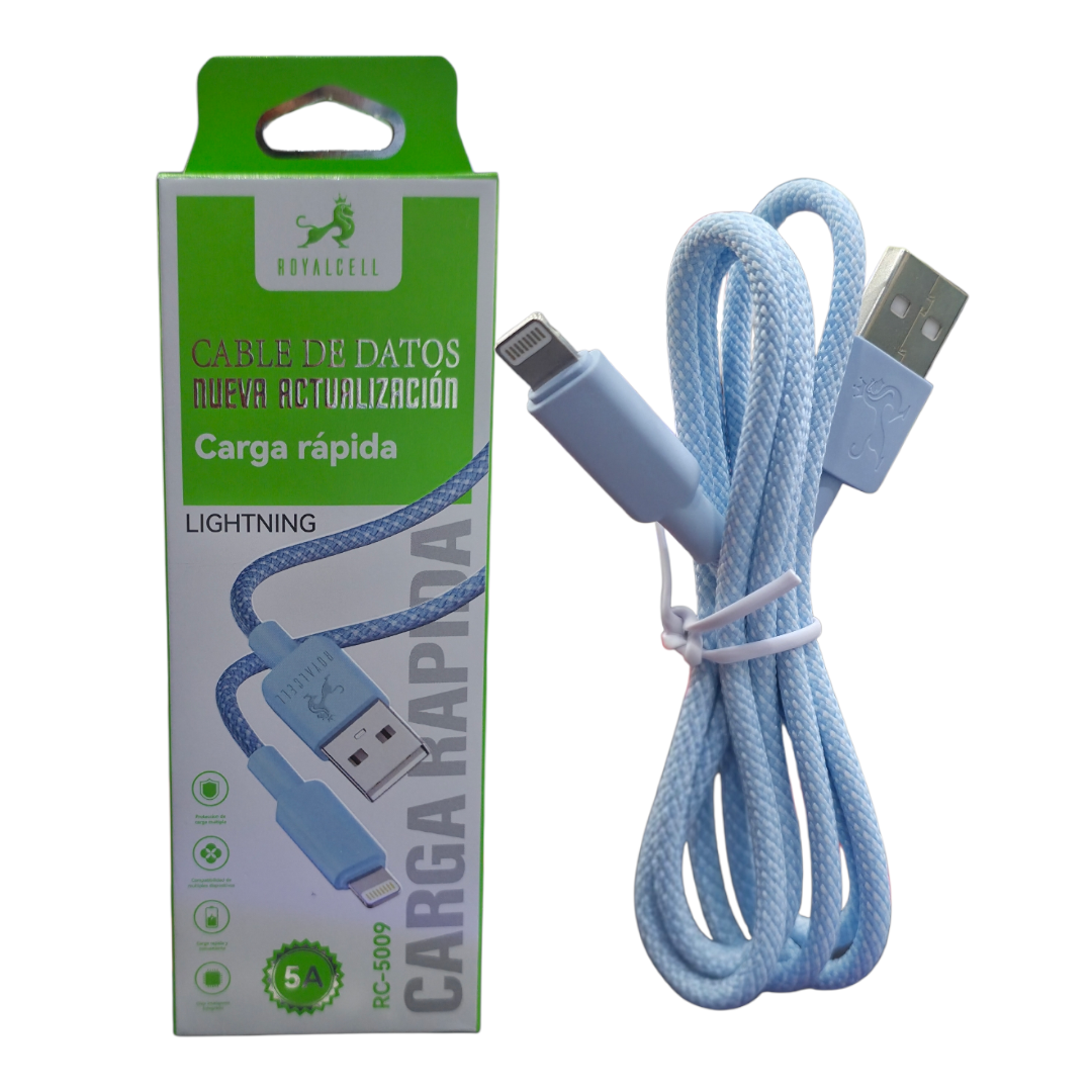 Cables Royalcell 5a Carga Rápida Iphone