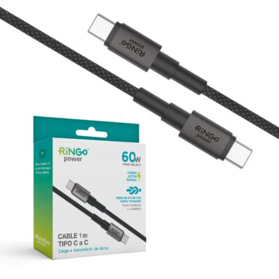 Cable Tipo C A C Carga Rápida 60w Para Samsung Moto Xiaomi iphone
