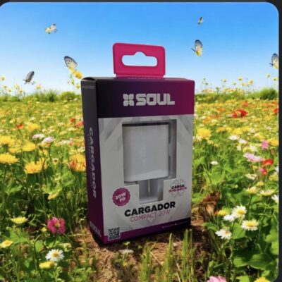 Cargador 20w Carga Inteligente Soul Compact Puerto Usb C
