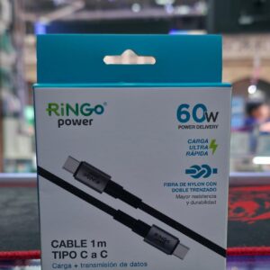 Cable Tipo C A C Carga Rápida 60w Para Samsung Moto Xiaomi