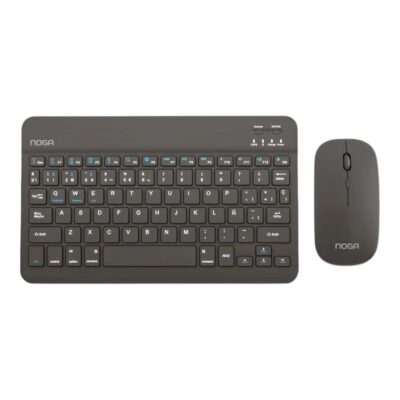 Kit Mini Teclado Y Mouse Inanlambrico Bluetooth Recargable