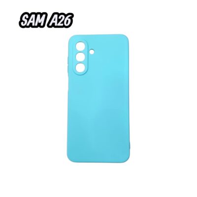 FUNDA SILICONA PARA SAMSUNG A26 VARIOS COLORES