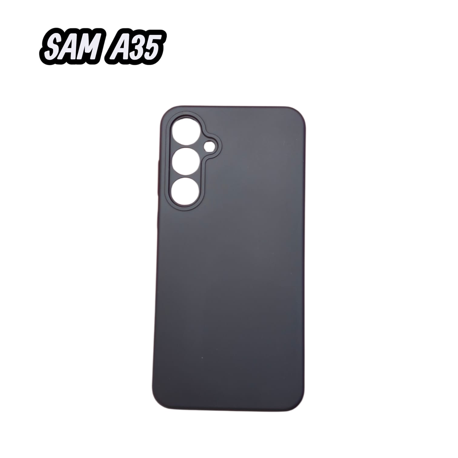 FUNDA SILICONA PARA SAMSUNG A35 VARIOS COLORES