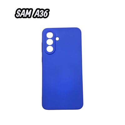FUNDA SILICONA PARA SAMSUNG A36 VARIOS COLORES