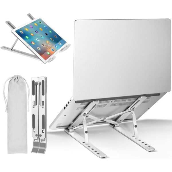 Soporte Para Notebook De Aluminio Plegable