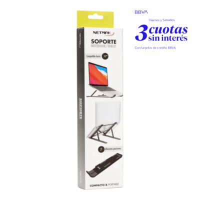 Soporte Notebook Netmak Nm-hc75 Tablets 17 Regulable