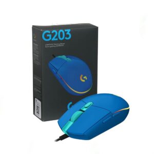 Mouse Gamer Lightsync G203 Logitech G Series Azul