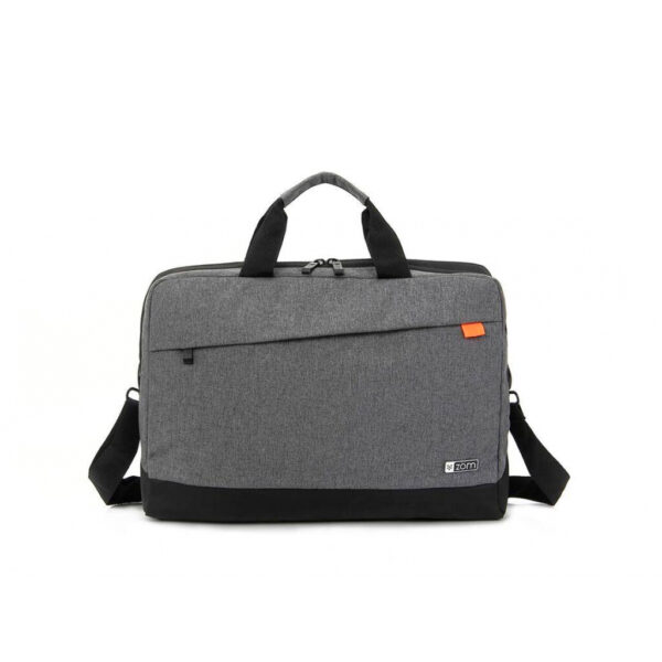 Maletín Porta Notebook 15,6 Zom Hasta 10kg Zm 200j Gris - Imagen 2