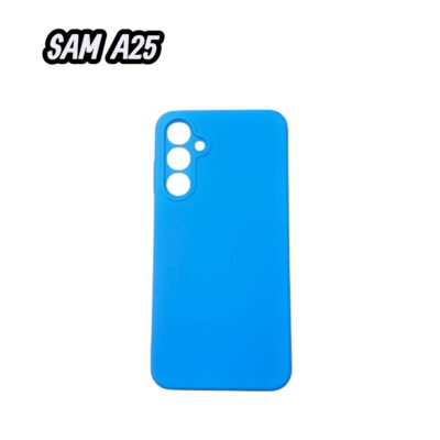 FUNDA SILICONA PARA SAMSUNG A25 VARIOS COLORES
