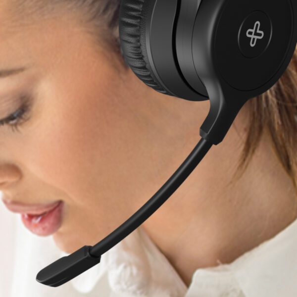 Auriculares Con Cable Klip Xtreme Klearcom Kch-510 Usb 2.0 - Imagen 3