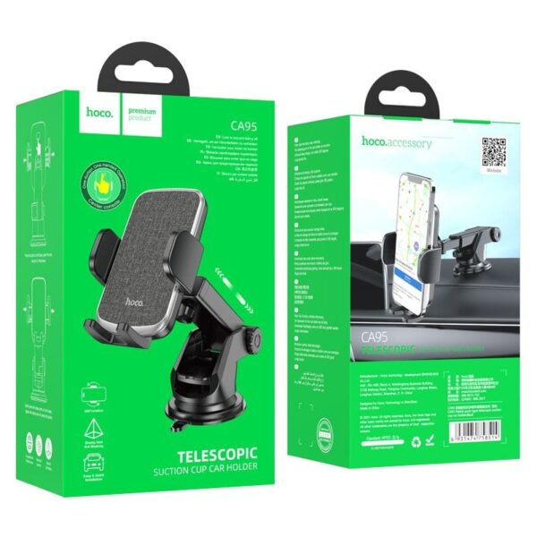 Soporte para Auto Hoco CA95 Para Vidrio Y Tablero