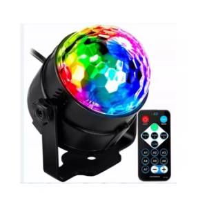 Ld5040 Mini Bola Disco Led Rgb + Conrol