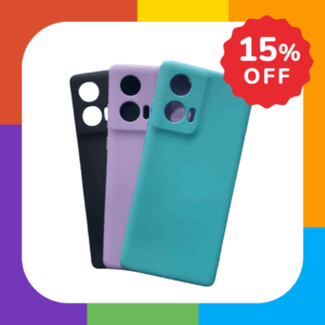 Funda Silicona Case Con Felpa Antigolpe Para  Moto Edge 50 Fusion Varios Colores