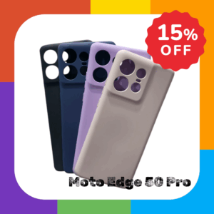 Funda Silicona Case Con Felpa Antigolpe Para  Moto Edge 50 Pro Varios Colores