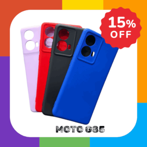 Funda Silicona Case Con Felpa Antigolpe Para  Moto G85 Varios Colores