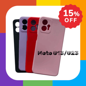 Funda Silicona Case Con Felpa Antigolpe Para Moto G13/G23 Varios Colores